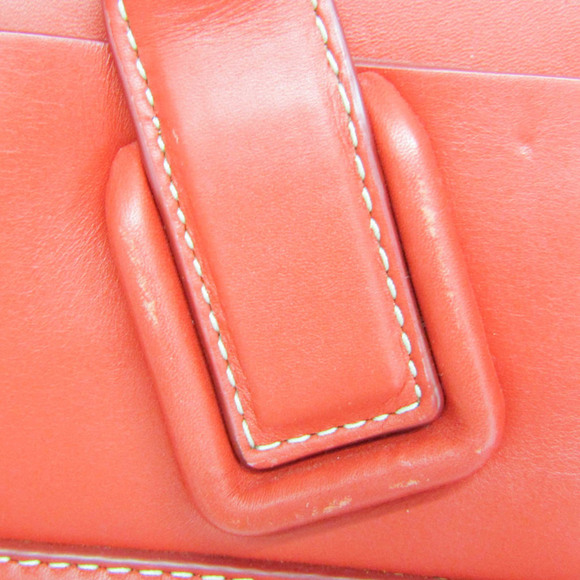 BOTTEGA VENETA Red Leather Shoulder Bag - Picture 6 of 14